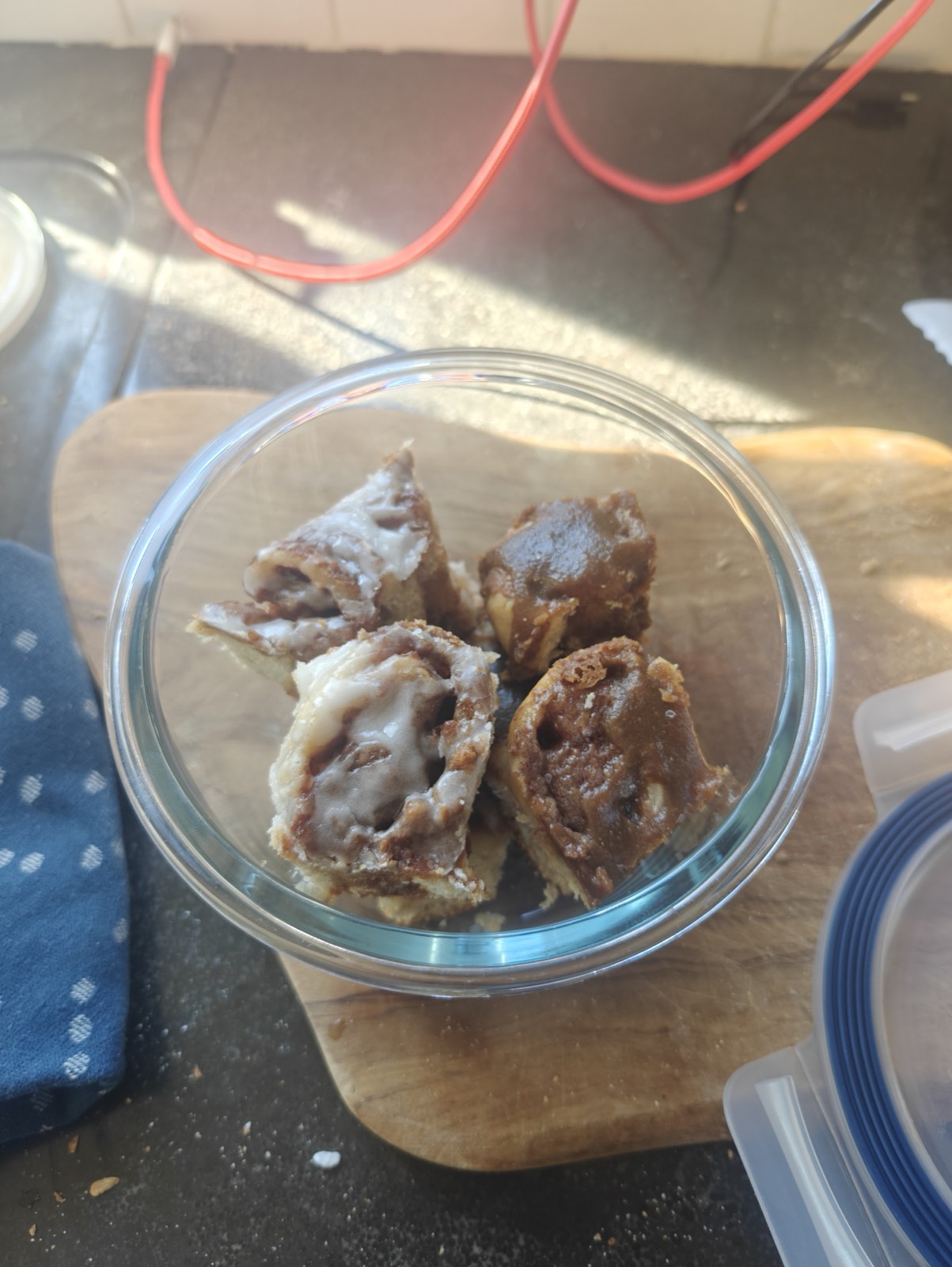 Mini Kaneel & Biscoff Rolls (Cold Service)